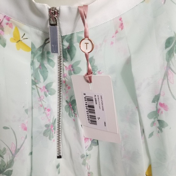 🍒NWT🍒 TED BAKER SORBET FULL MINI SKIRT - Picture 6 of 6